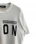 中古・古着 DSQUARED2 (ディースクエアード) 半袖カットソー ホワイト サイズ:L：7000円