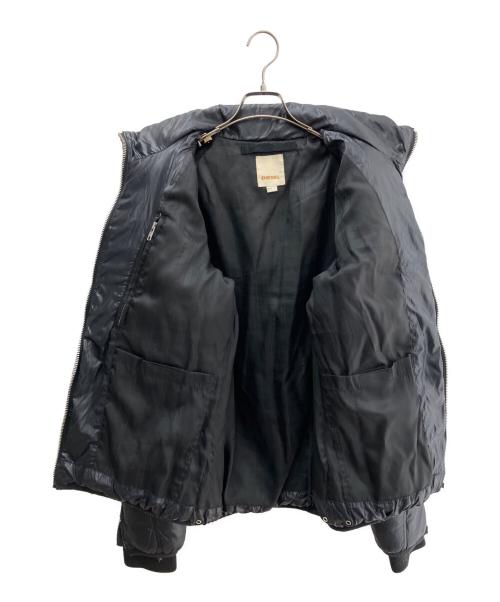 DIESEL（ディーゼル）DIESEL (ディーゼル) ダウンジャケット ブラック サイズ:Lの古着・服飾アイテム