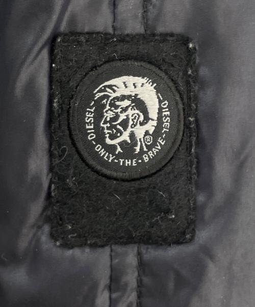 DIESEL（ディーゼル）DIESEL (ディーゼル) ダウンジャケット ブラック サイズ:Lの古着・服飾アイテム