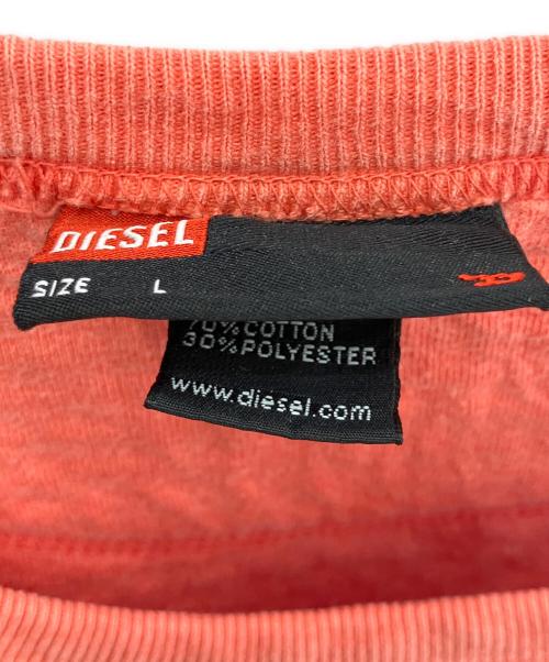 DISEL（ディーゼル）DISEL (ディーゼル) スウェット レッド サイズ:Lの古着・服飾アイテム