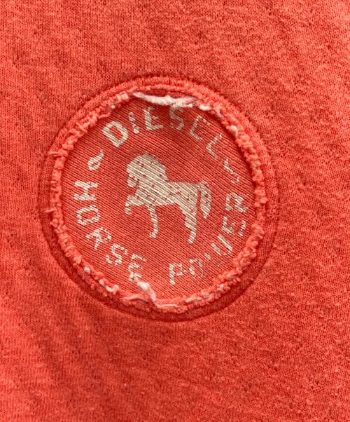 DISEL（ディーゼル）DISEL (ディーゼル) スウェット レッド サイズ:Lの古着・服飾アイテム