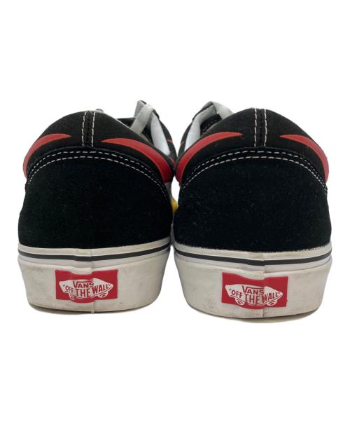 VANS（ヴァンズ）VANS (ヴァンズ) ローカットスニーカー ブラック×オレンジ サイズ:30cmの古着・服飾アイテム