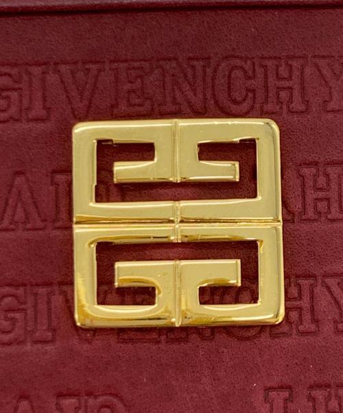 GIVENCHY（ジバンシィ）GIVENCHY (ジバンシィ) 2つ折り財布 ボルドーの古着・服飾アイテム