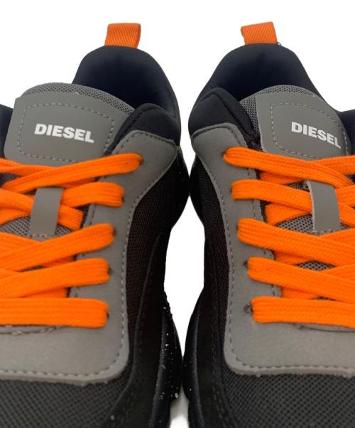 DIESEL（ディーゼル）DIESEL (ディーゼル) スニーカー ブラック サイズ:24.5 未使用品の古着・服飾アイテム
