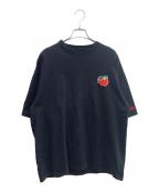 New Era×HELLO KITTYニューエラ×ハローキティ）の古着「半袖カットソー」｜ブラック