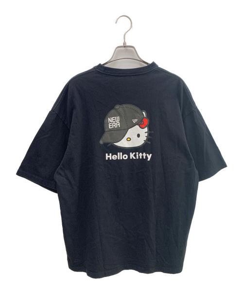 New Era（ニューエラ）New Era (ニューエラ) HELLO KITTY (ハローキティ) 半袖カットソー ブラック サイズ:Lの古着・服飾アイテム