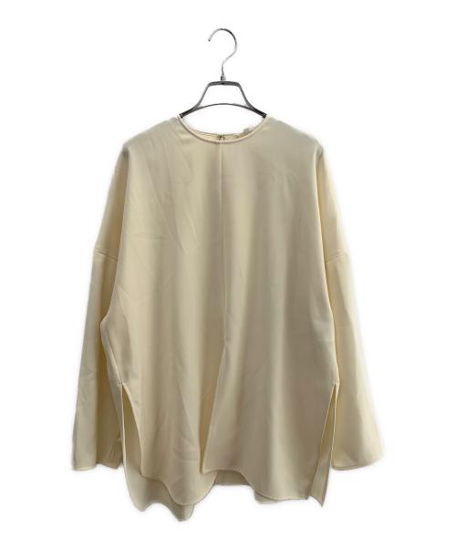 ENFOLD（エンフォルド）ENFOLD (エンフォルド) CENTER-SLIT PULLOVER アイボリー サイズ:.38の古着・服飾アイテム