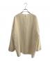 ENFOLD (エンフォルド) CENTER-SLIT PULLOVER アイボリー サイズ:.38：13000円