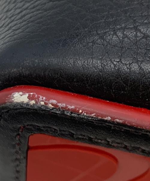 Christian Louboutin（クリスチャン・ルブタン）Christian Louboutin (クリスチャン・ルブタン) 2WAYショルダーバッグ ブラック×レッドの古着・服飾アイテム