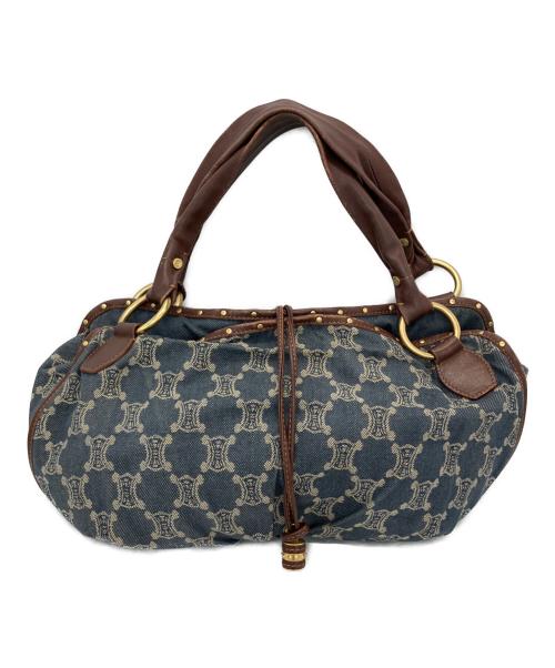 CELINE（セリーヌ）CELINE (セリーヌ) ビタースウィート ネイビー×ブラウンの古着・服飾アイテム