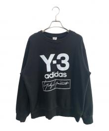 adidas×Y-3（アディダス×ワイスリー）の古着「スウェット」｜ブラック×ホワイト