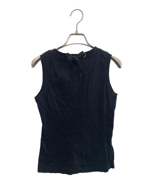LOUIS VUITTON（ルイ ヴィトン）LOUIS VUITTON (ルイ ヴィトン) ノースリーブカットソー ブラック サイズ:Ｓの古着・服飾アイテム