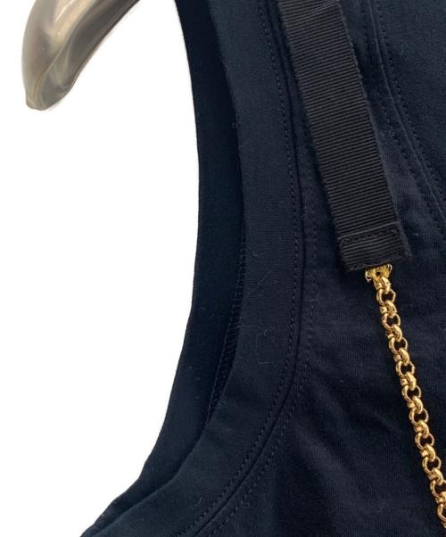 LOUIS VUITTON（ルイ ヴィトン）LOUIS VUITTON (ルイ ヴィトン) ノースリーブカットソー ブラック サイズ:Ｓの古着・服飾アイテム