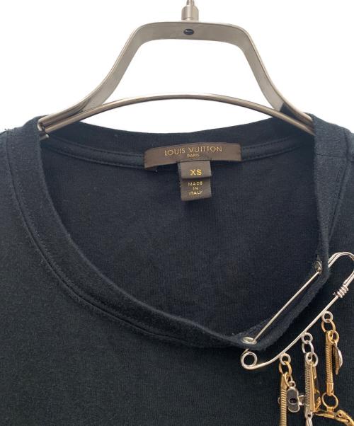 LOUIS VUITTON（ルイ ヴィトン）LOUIS VUITTON (ルイ ヴィトン) 半袖カットソー ブラック サイズ:XSの古着・服飾アイテム