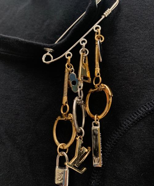 LOUIS VUITTON（ルイ ヴィトン）LOUIS VUITTON (ルイ ヴィトン) 半袖カットソー ブラック サイズ:XSの古着・服飾アイテム