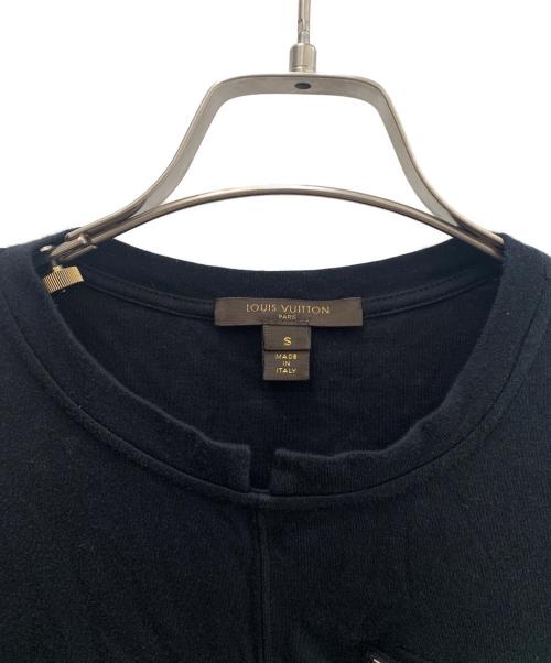 LOUIS VUITTON（ルイ ヴィトン）LOUIS VUITTON (ルイ ヴィトン) 長袖カットソー ブラック サイズ:Ｓの古着・服飾アイテム