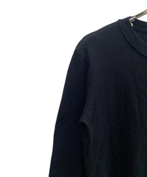 LOUIS VUITTON（ルイ ヴィトン）LOUIS VUITTON (ルイ ヴィトン) 長袖カットソー ブラック サイズ:Ｓの古着・服飾アイテム