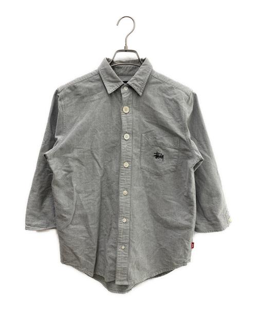 stussy（ステューシー）stussy (ステューシー) 長袖シャツ グレー サイズ:Ｓの古着・服飾アイテム