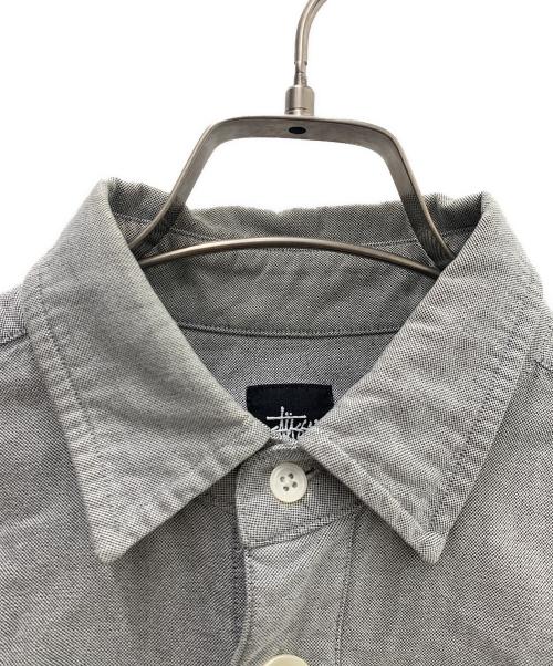 stussy（ステューシー）stussy (ステューシー) 長袖シャツ グレー サイズ:Ｓの古着・服飾アイテム