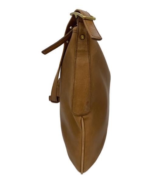 COACH（コーチ）COACH (コーチ) レザーショルダーバッグ ブラウンの古着・服飾アイテム