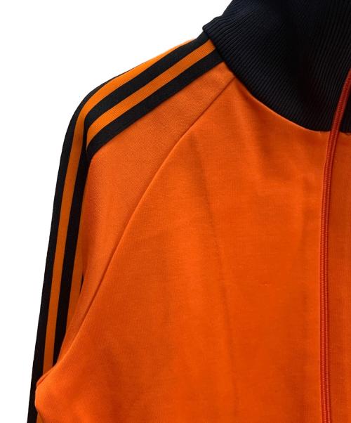 adidas（アディダス）adidas (アディダス) トラックジャケット オレンジ×ブラック サイズ:2号の古着・服飾アイテム