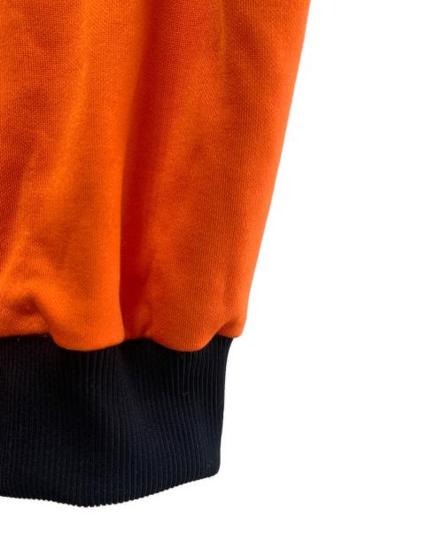 adidas（アディダス）adidas (アディダス) トラックジャケット オレンジ×ブラック サイズ:2号の古着・服飾アイテム