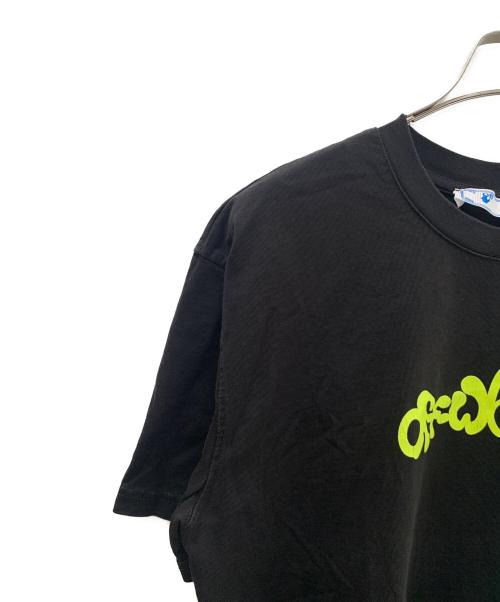 OFFWHITE（オフホワイト）OFFWHITE (オフホワイト) 半袖カットソー ブラック サイズ:Lの古着・服飾アイテム
