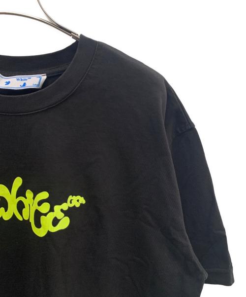 OFFWHITE（オフホワイト）OFFWHITE (オフホワイト) 半袖カットソー ブラック サイズ:Lの古着・服飾アイテム