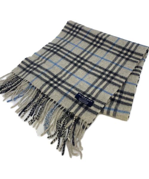 BURBERRY LONDON（バーバリーロンドン）BURBERRY LONDON (バーバリーロンドン) マフラー グレーの古着・服飾アイテム