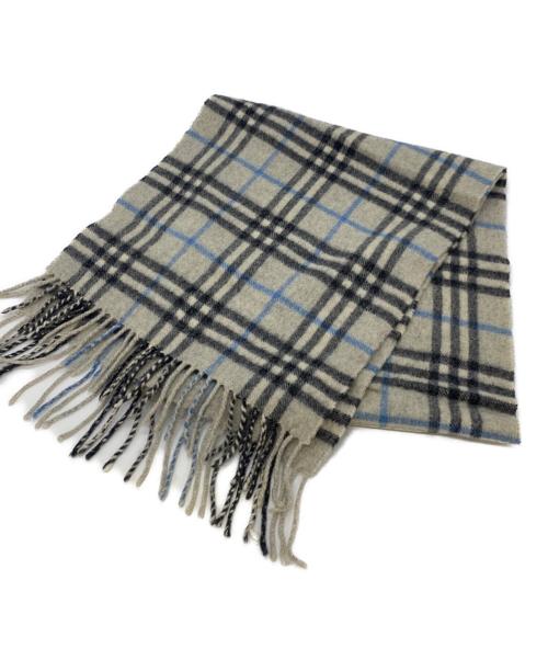 BURBERRY LONDON（バーバリーロンドン）BURBERRY LONDON (バーバリーロンドン) マフラー グレーの古着・服飾アイテム