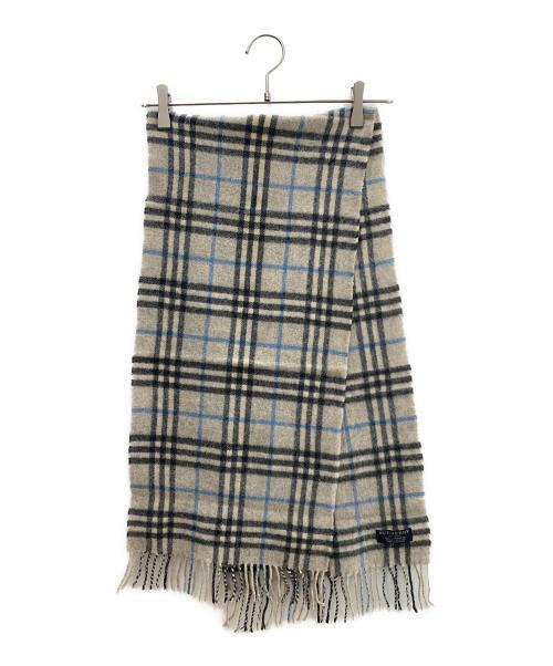 BURBERRY LONDON（バーバリーロンドン）BURBERRY LONDON (バーバリーロンドン) マフラー グレーの古着・服飾アイテム