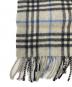 中古・古着 BURBERRY LONDON (バーバリーロンドン) マフラー グレー：7000円