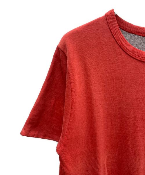 Champion（チャンピオン）Champion (チャンピオン) 半袖カットソー レッド サイズ:Ｍの古着・服飾アイテム