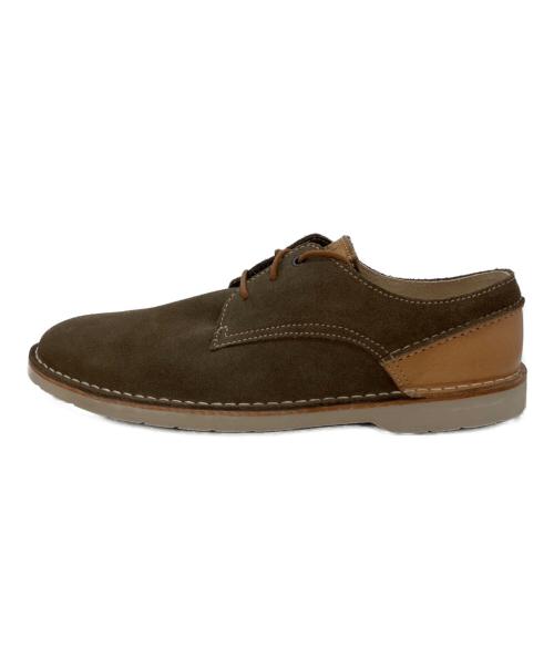 CLARKS（クラークス）CLARKS (クラークス) スウェードシューズ カーキ サイズ:26.5cmの古着・服飾アイテム