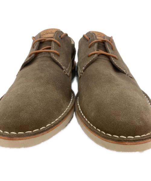 CLARKS（クラークス）CLARKS (クラークス) スウェードシューズ カーキ サイズ:26.5cmの古着・服飾アイテム