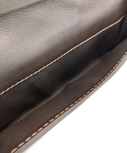 GUCCI（グッチ）GUCCI (グッチ) 長財布 ブラウンの古着・服飾アイテム