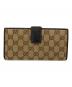 GUCCI (グッチ) 長財布 ブラウン：14000円