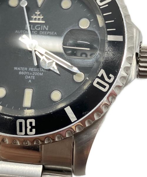 ELGIN（エルジン）ELGIN (エルジン) 腕時計 ブラックの古着・服飾アイテム
