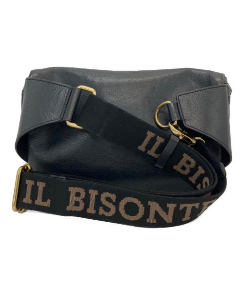 IL BISONTE（イル ビゾンテ）IL BISONTE (イル ビゾンテ) ウエストバッグ ブラックの古着・服飾アイテム