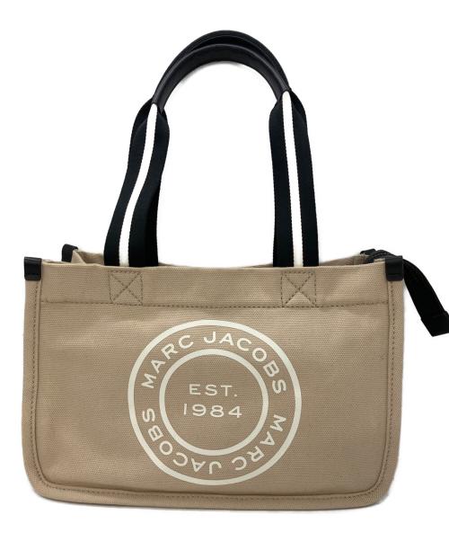 MARC JACOBS（マークジェイコブス）MARC JACOBS (マークジェイコブス) トートバッグ ベージュ×ブラックの古着・服飾アイテム