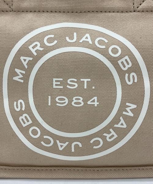 MARC JACOBS（マークジェイコブス）MARC JACOBS (マークジェイコブス) トートバッグ ベージュ×ブラックの古着・服飾アイテム
