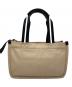 MARC JACOBS (マークジェイコブス) トートバッグ ベージュ×ブラック：8000円