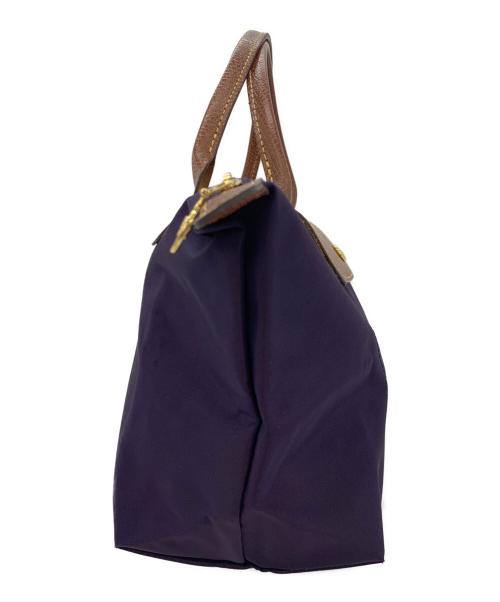 LONGCHAMP（ロンシャン）LONGCHAMP (ロンシャン) ハンドバッグ ネイビーの古着・服飾アイテム