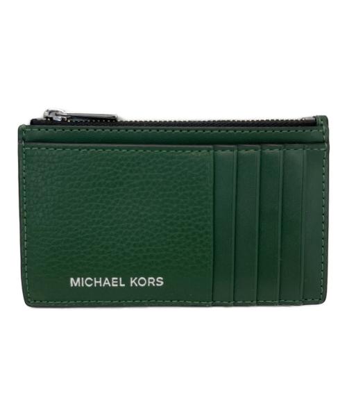 MICHAEL KORS（マイケルコース）MICHAEL KORS (マイケルコース) パスケース グリーンの古着・服飾アイテム