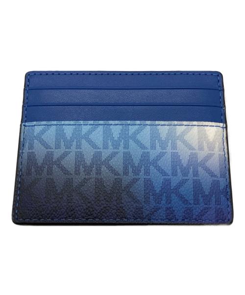 MICHAEL KORS（マイケルコース）MICHAEL KORS (マイケルコース) パスケース ブルーの古着・服飾アイテム