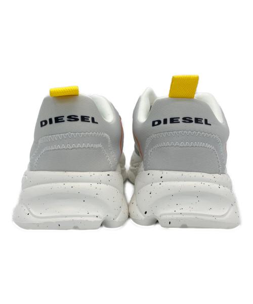 DIESEL（ディーゼル）DIESEL (ディーゼル) ローカットスニーカー ライトグレー サイズ:25cm 未使用品の古着・服飾アイテム