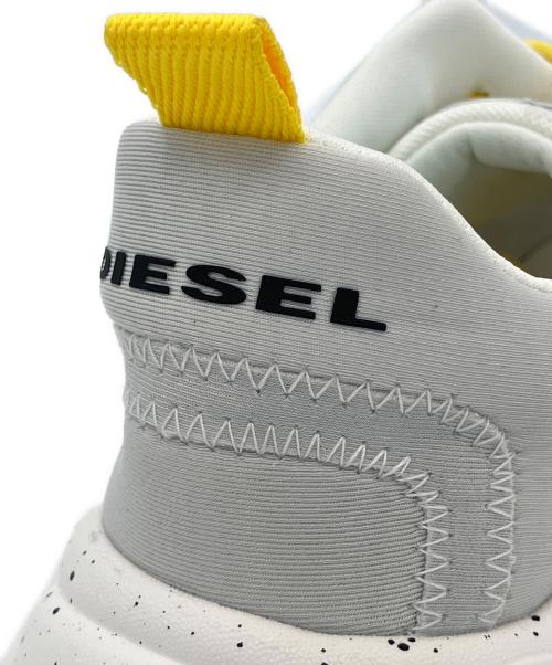 DIESEL（ディーゼル）DIESEL (ディーゼル) ローカットスニーカー ライトグレー サイズ:25cm 未使用品の古着・服飾アイテム