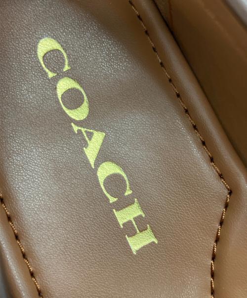 COACH（コーチ）COACH (コーチ) ローファー ブラウン サイズ:23.5の古着・服飾アイテム