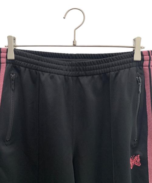 Needles（ニードルズ）Needles (ニードルズ) トラックパンツ ブラック×ピンク サイズ:Ｍの古着・服飾アイテム