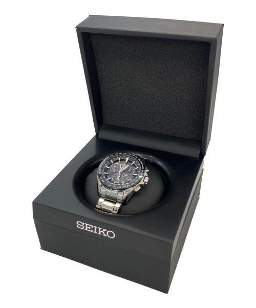 SEIKO（セイコー）SEIKO (セイコー) 腕時計 ブラックの古着・服飾アイテム